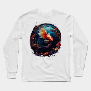 fish and universe Long Sleeve T-Shirt